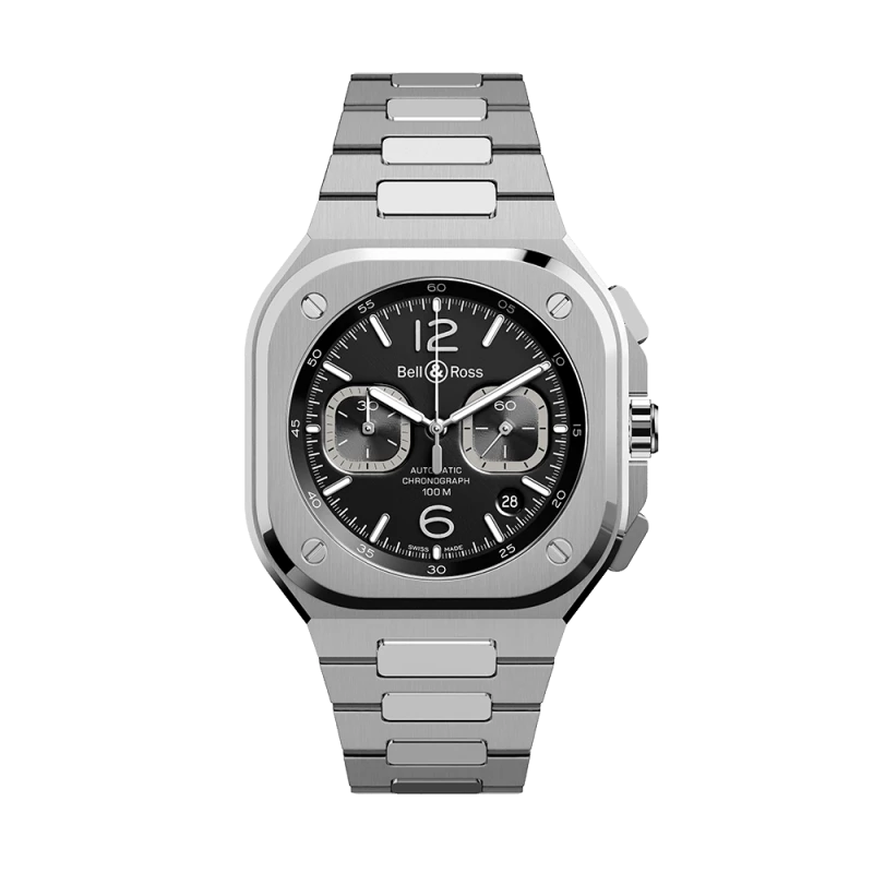 Bell & Ross BR 05 Chrono Acciaio Nero